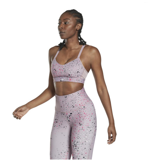 Reebok Γυναικείο μπουστάκι S Lux Strappy Bra Speckle